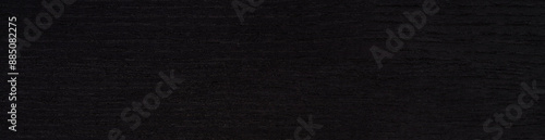 Obraz na płótnie Luxurious black ash veneer with distinctive wood grain and textured surface w salonie