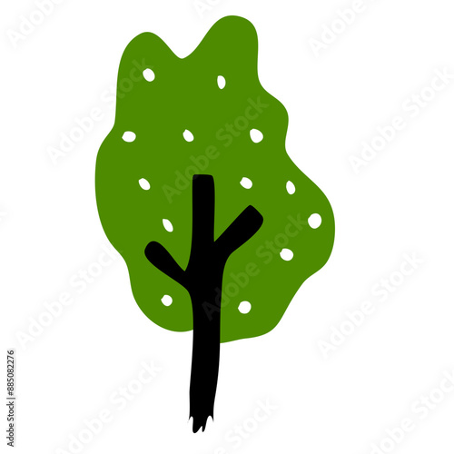 Scandanavian tree Illustration