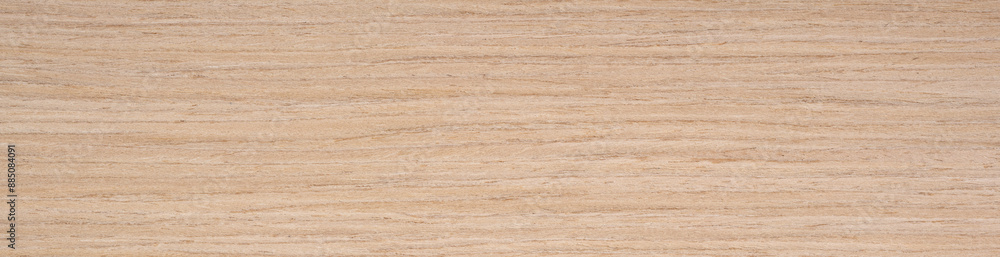 Oak veneer surface with a harmonious spread of honeyed tan tones and fine linear grain Oak veneer surface with a harmonious spread of honeyed tan tones and fine linear grain