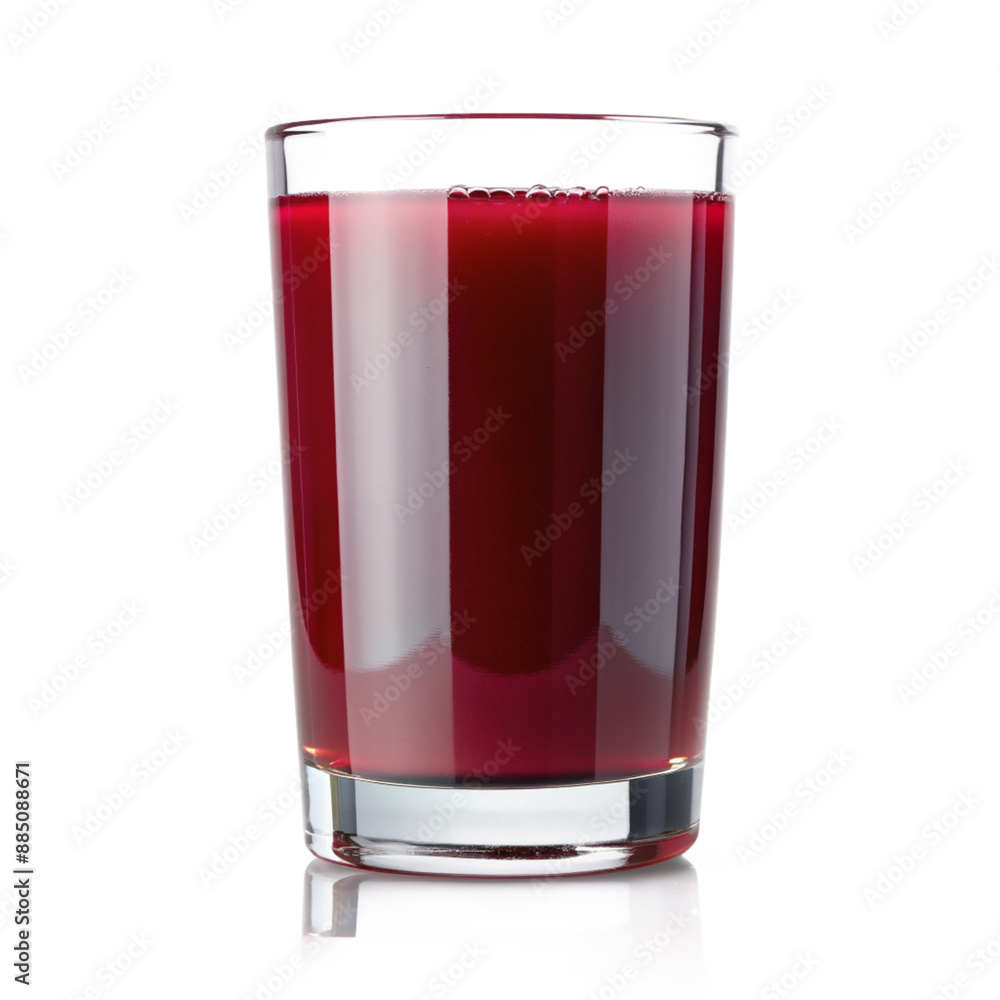 A glass of red juice isolated on transparent background
A glass of red juice isolated on transparent background