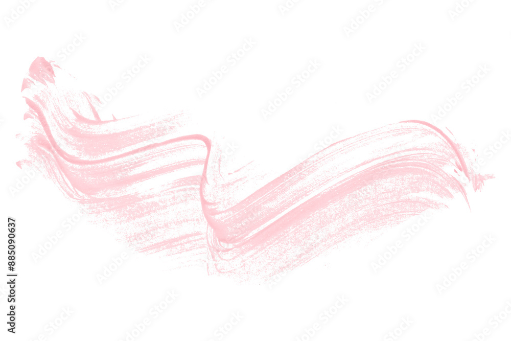 Isolated pink brush strokes on transparent background. Isolated pink brush strokes on transparent background.
