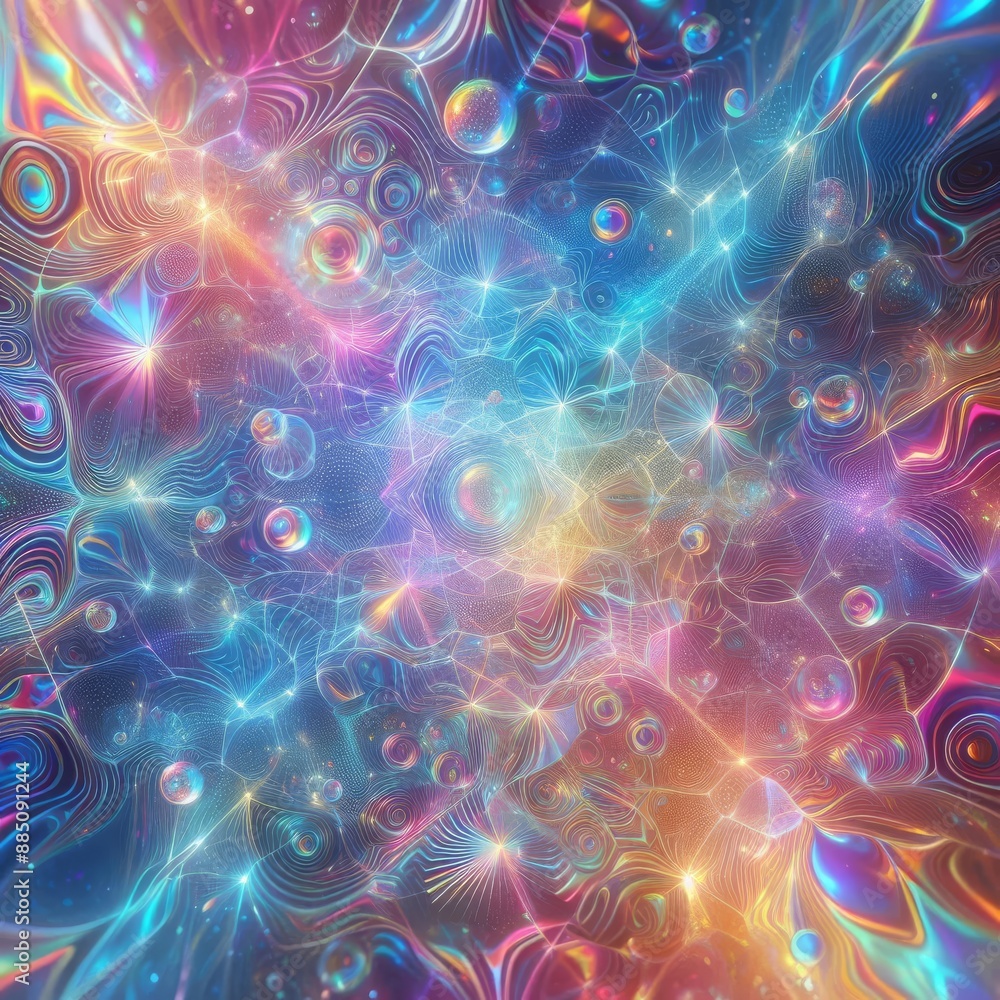 Abstract Colorful Crystals Sparkling Art with Brilliant Geometric Designs. Generative ai. Abstract Colorful Crystals Sparkling Art with Brilliant Geometric Designs. Generative ai.