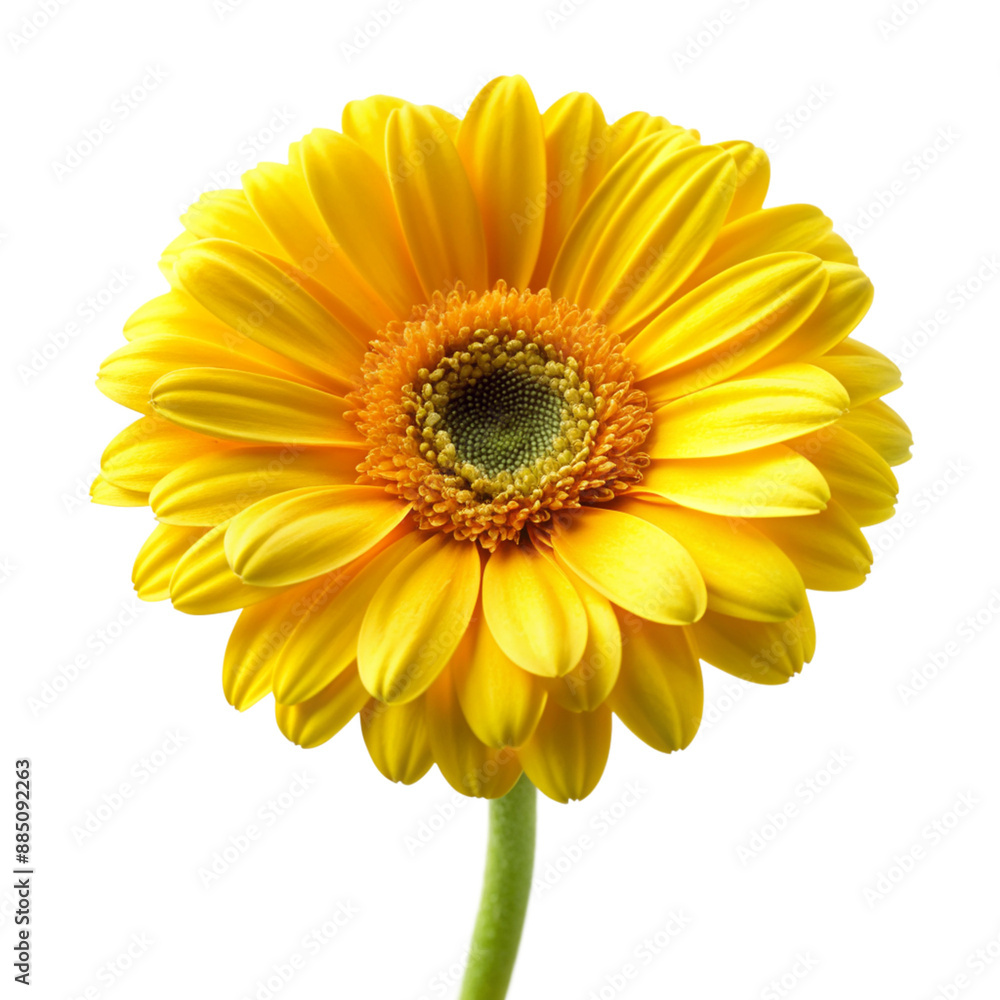 Yellow flower isolated on transparent background
Yellow flower isolated on transparent background