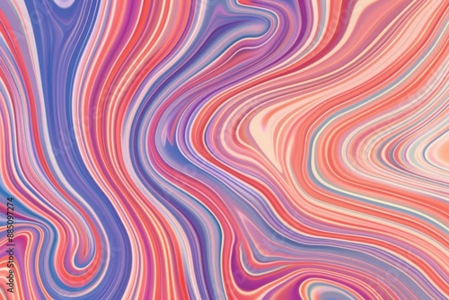 distorted multicolored pastel rainbow - colorful abstract and trippy wallpaper background design. Beautiful simple AI generated image in 4K, unique.