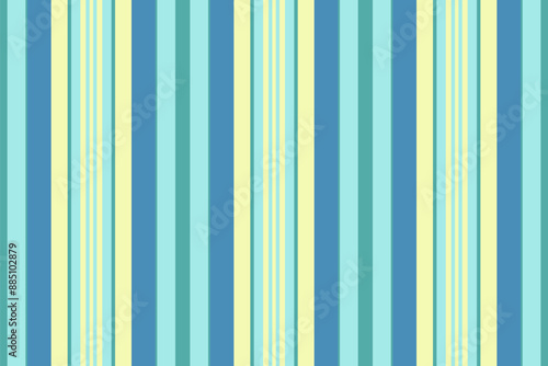 Artwork texture stripe vertical, italy lines pattern fabric. Shop seamless textile background vector in light and teal colors.