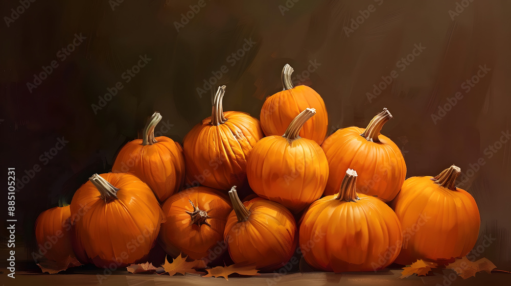 Pumpkins piled up one after another, realistic, Pumpkins piled up one after another, realistic,