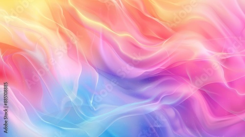 Wallpaper Mural Multicolor blurred background with blended colors. Abstract modern nostalgic vector artwork with soft transitions between fluid color tones. Torontodigital.ca