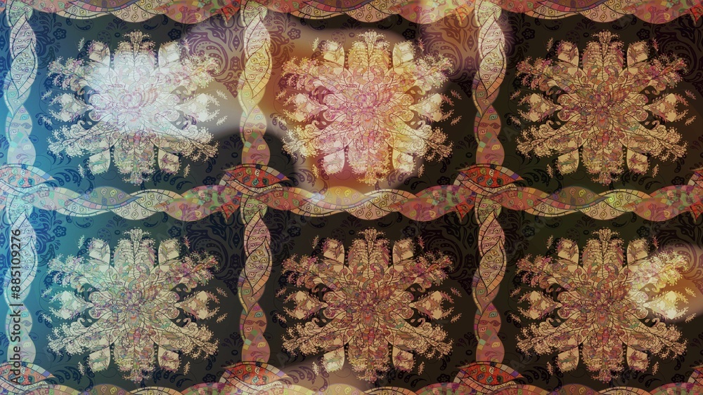 Naklejka premium anteresting abstrct super puper pano for you project