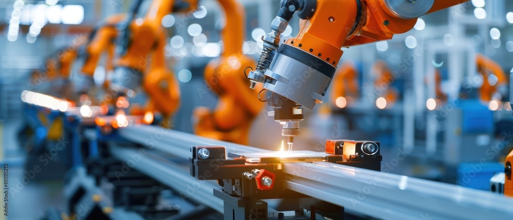 Precision Automation in Manufacturing Car Wheel Components Precision Automation in Manufacturing Car Wheel Components