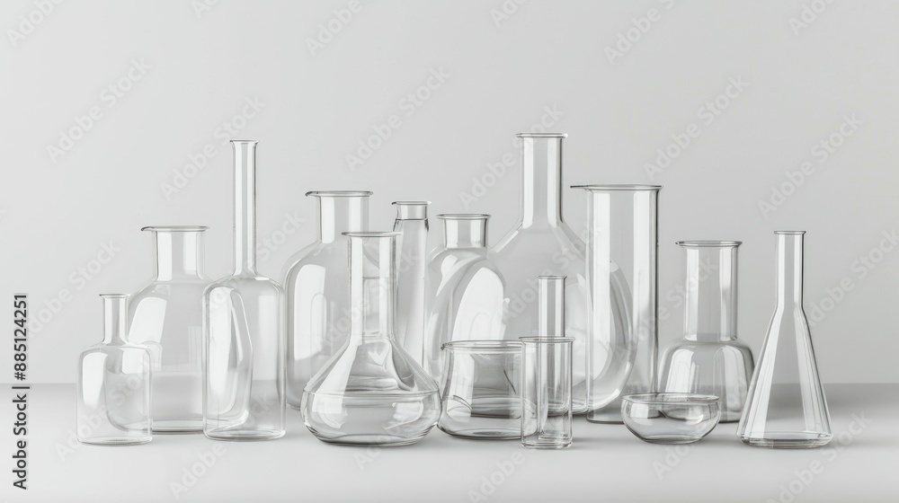 Glass labware for analysis and experiments Glass labware for analysis and experiments