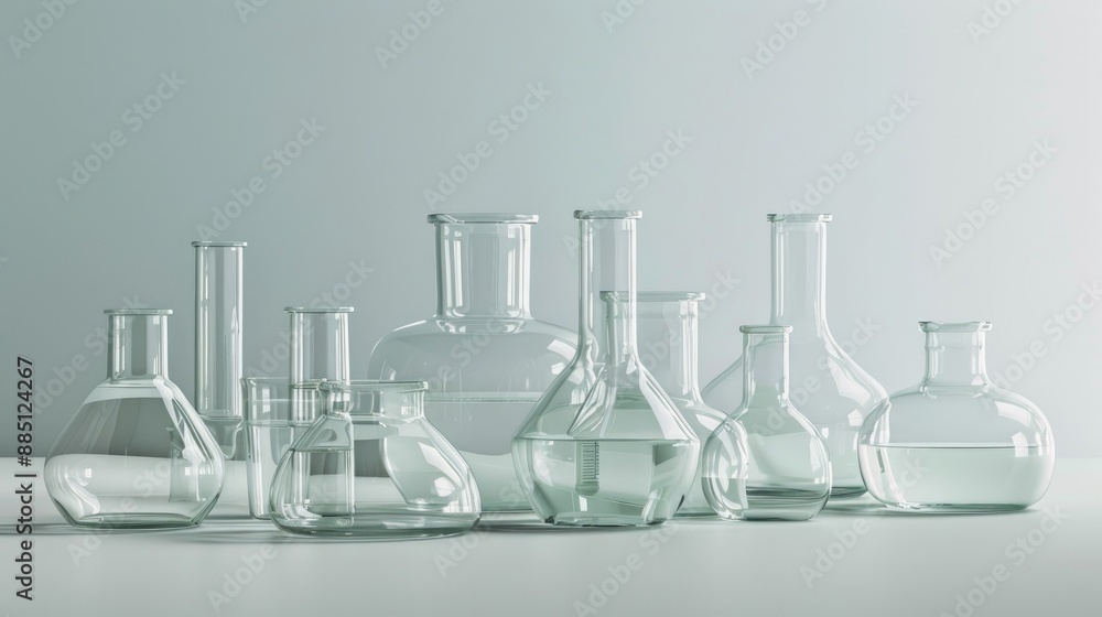Glass labware for analysis and experiments Glass labware for analysis and experiments