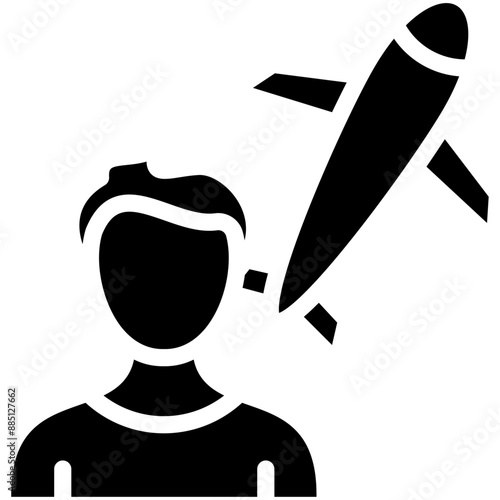 Travel vector icon illustration of Lifestyles iconset.