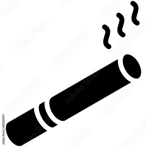Smoking vector icon illustration of Lifestyles iconset.