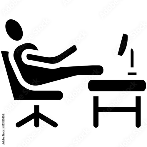 Lazy vector icon illustration of Lifestyles iconset.