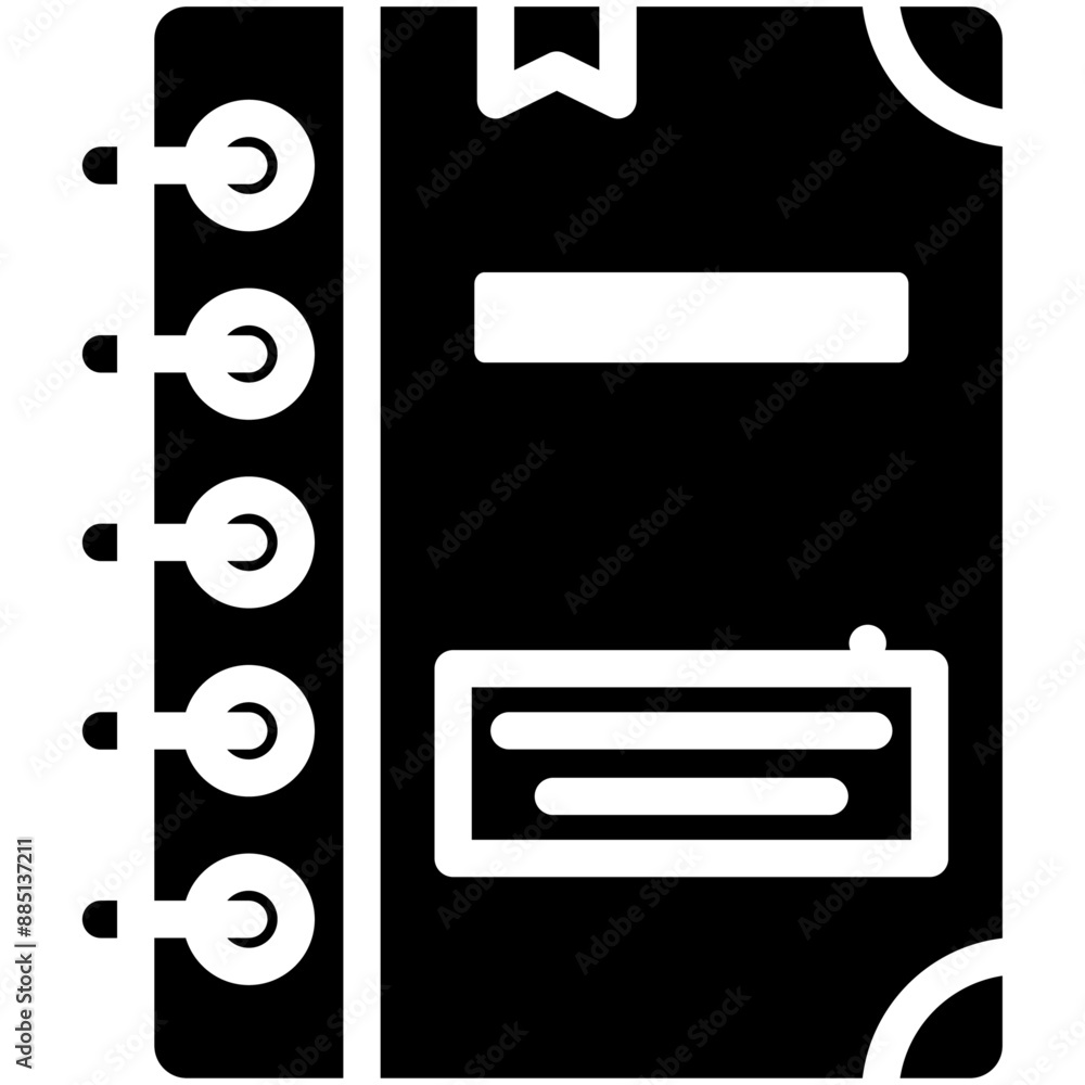 Journal vector icon illustration of Literature iconset. Journal vector icon illustration of Literature iconset.