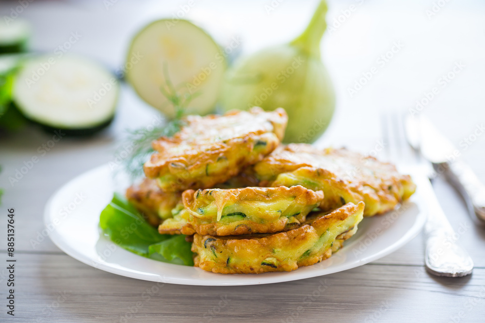 homemade food, fried zucchini pancakes homemade food, fried zucchini pancakes