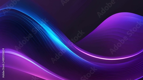 Wallpaper Mural abstract background with waves Torontodigital.ca