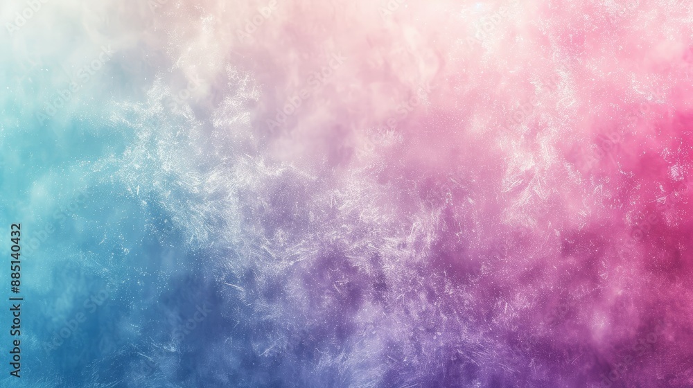 Fototapeta premium Pastel blurred gradient background with a grainy texture, creating a gentle and soothing visual.