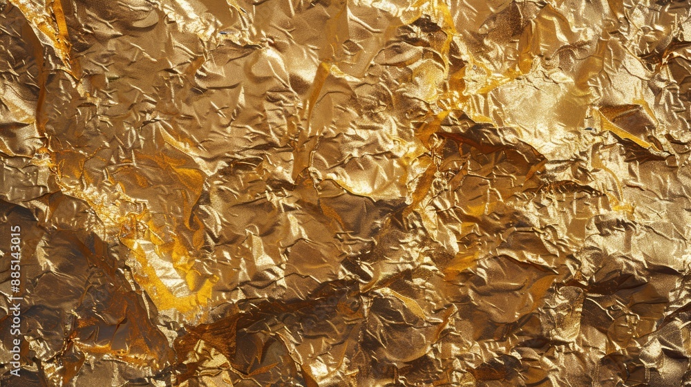 Rich gold texture background with metallic golden foil, ideal for luxurious and elegant design elements. Rich gold texture background with metallic golden foil, ideal for luxurious and elegant design elements.