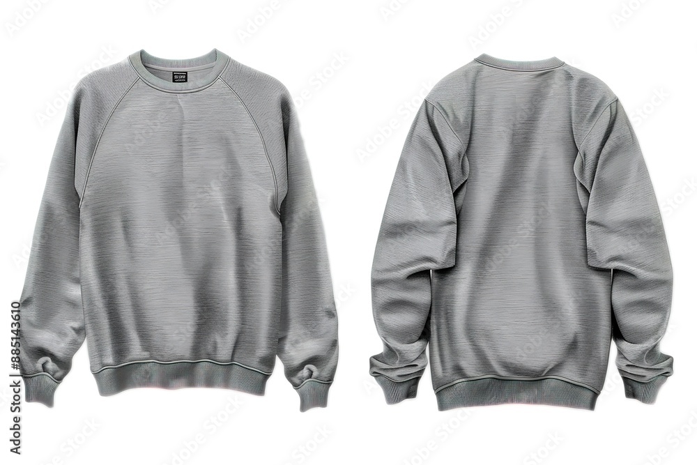 Oversized sweatshirt mock up template in front, and back views, 3d rendering, 3d illustration
Oversized sweatshirt mock up template in front, and back views, 3d rendering, 3d illustration