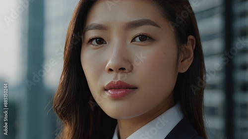 Portrait of a Professional Asian Business Woman