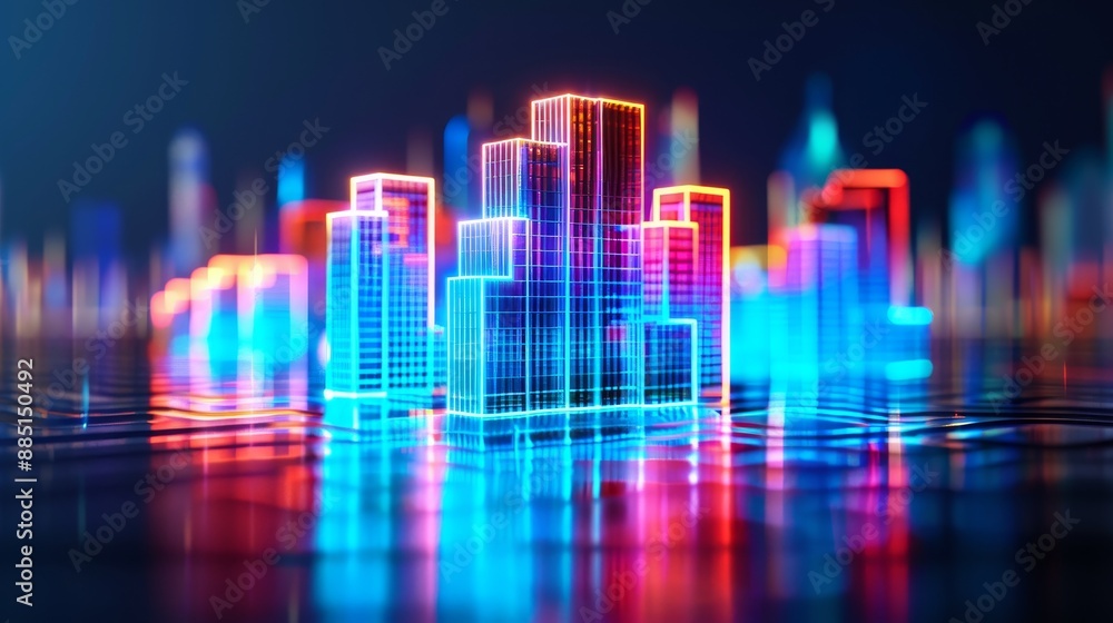 futuristic neon cityscape, digital art, abstract urban landscape, glowing skyline, modern architecture, technology background, cityscape concept, digital illustration, neon lights, night city. futuristic neon cityscape, digital art, abstract urban landscape, glowing skyline, modern architecture, technology background, cityscape concept, digital illustration, neon lights, night city.