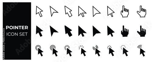 Pointer and cursor element
