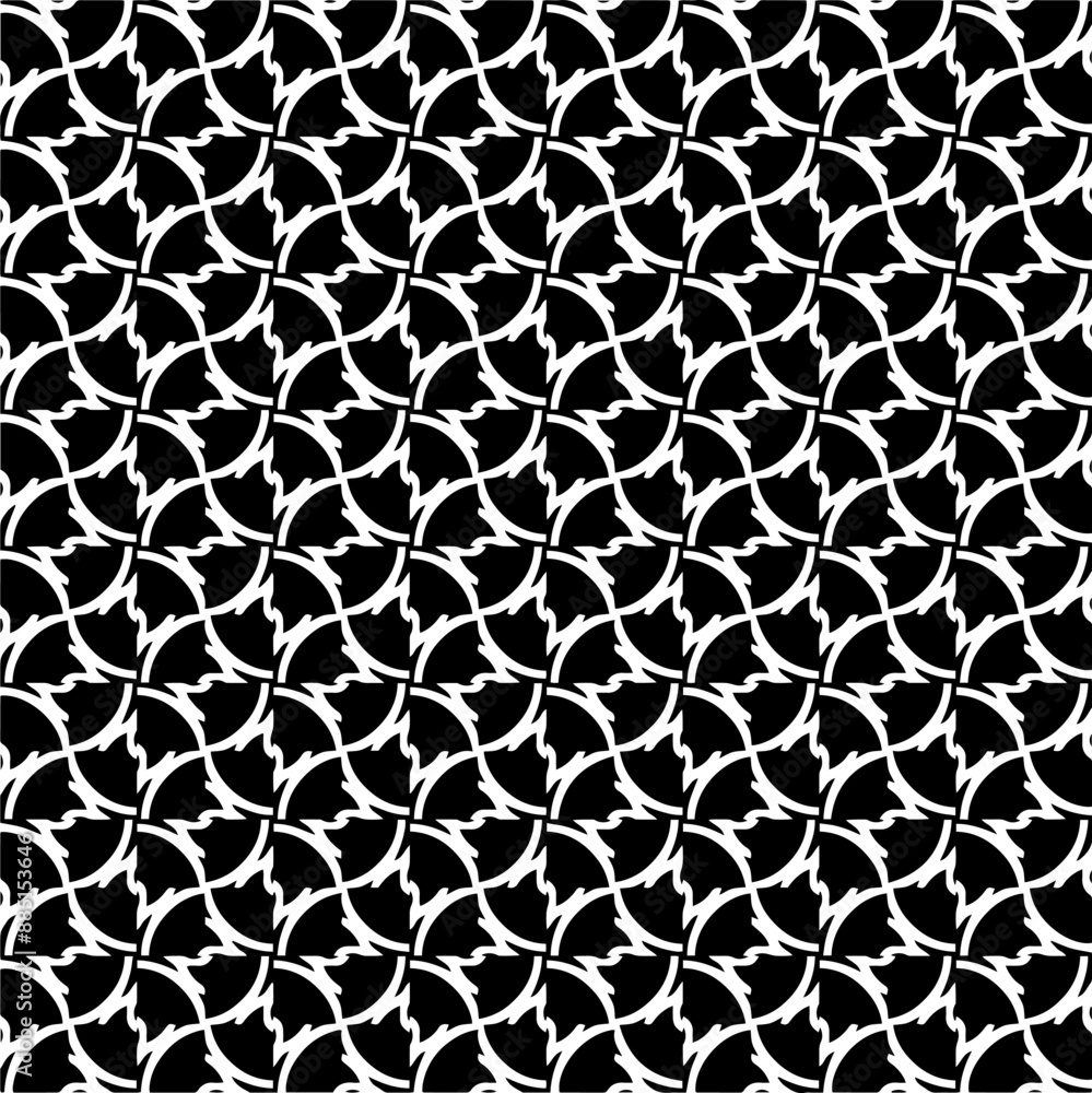 Abstract black figures on a whire background. Seamless texture for fashion, textile design, on wall paper, wrapping paper, fabrics and home decor. Simple repeat pattern. Abstract black figures on a whire background. Seamless texture for fashion, textile design, on wall paper, wrapping paper, fabrics and home decor. Simple repeat pattern.