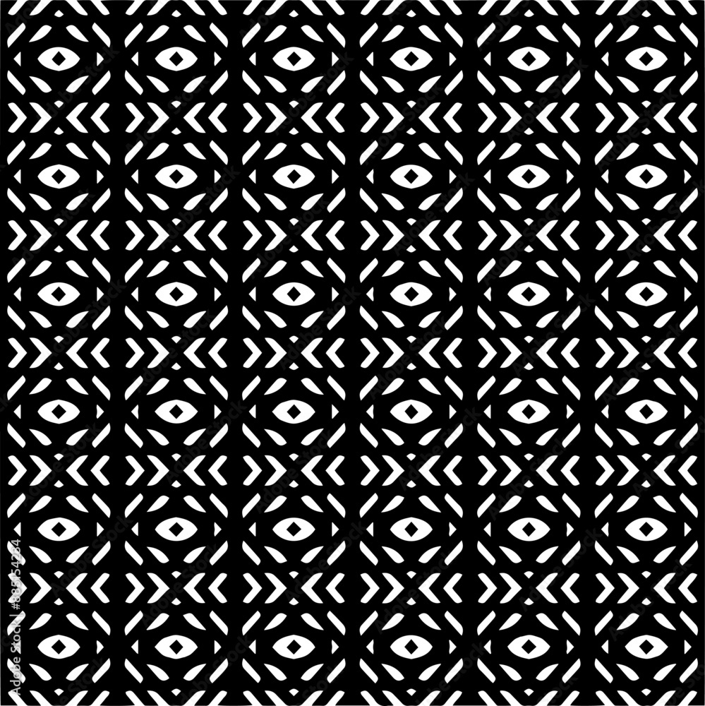 Abstract black figures on a whire background. Seamless texture for fashion, textile design, on wall paper, wrapping paper, fabrics and home decor. Simple repeat pattern. Abstract black figures on a whire background. Seamless texture for fashion, textile design, on wall paper, wrapping paper, fabrics and home decor. Simple repeat pattern.