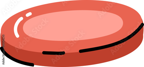 hockey ball cartoon illustration icon