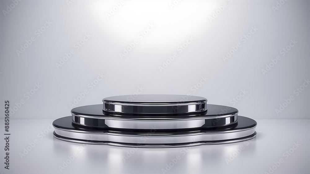 3 round podium in background for product display mockup 3 round podium in background for product display mockup