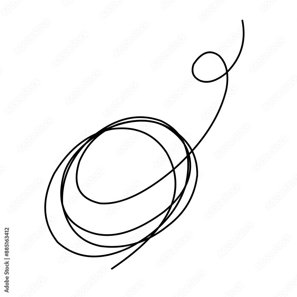 Tangle chaos, psychoterapy concept. Business design in one line, order theory. Doodle graphic spiral solution. Vector object isolated on white background. Tangle chaos, psychoterapy concept. Business design in one line, order theory. Doodle graphic spiral solution. Vector object isolated on white background.