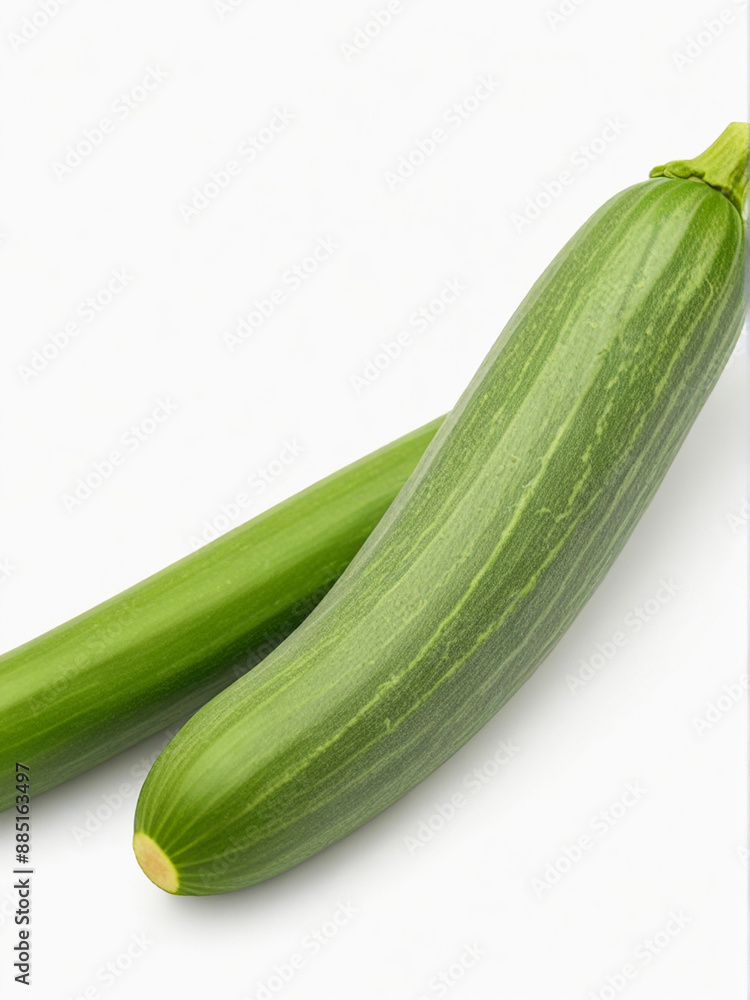 Zucchini isolated on white background Zucchini isolated on white background