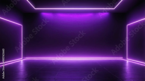 Background with Glowing Lights for Dynamic Effect