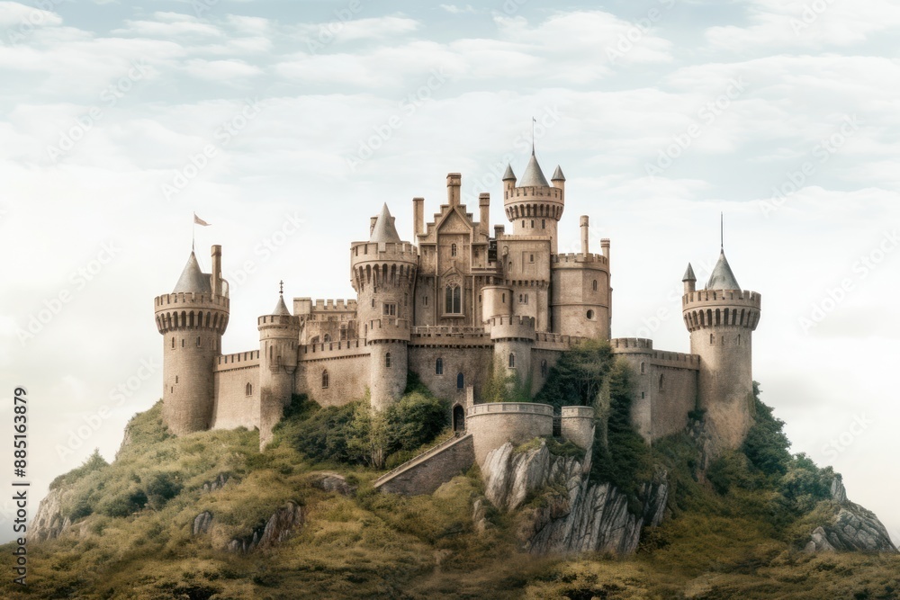 Castle architecture building land. Castle architecture building land.