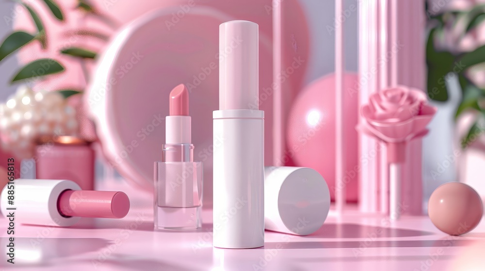 A mockup of an all white lip balm stick with a pin 035 nail, polish, beauty, bottle, pink, cosmetics, manicure, cosmetic, fashion, nail polish, make-up, lipstick, makeup, care, color, red, glamour, v A mockup of an all white lip balm stick with a pin 035 nail, polish, beauty, bottle, pink, cosmetics, manicure, cosmetic, fashion, nail polish, make-up, lipstick, makeup, care, color, red, glamour, v