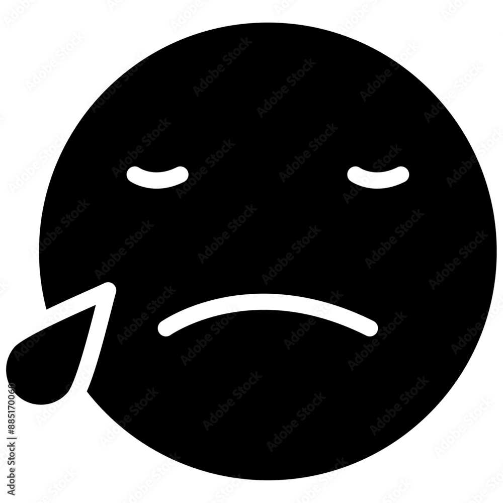 Sad vector icon illustration of Funeral iconset. Sad vector icon illustration of Funeral iconset.