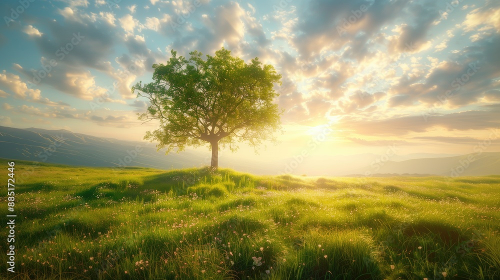 Free good morning scene wallpaper background photo Free good morning scene wallpaper background photo