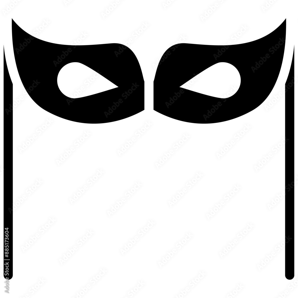 Party Mask vector icon illustration of Party and Celebration iconset. Party Mask vector icon illustration of Party and Celebration iconset.