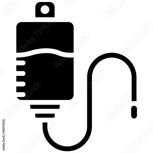 Blood Bag vector icon illustration of Pharmacy iconset.