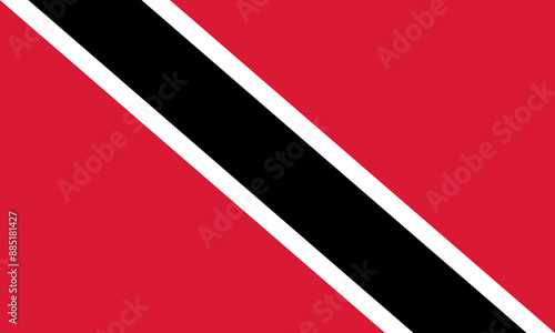 Free Download Trinidad and Tobago flag original color and proportions - GFXLoad