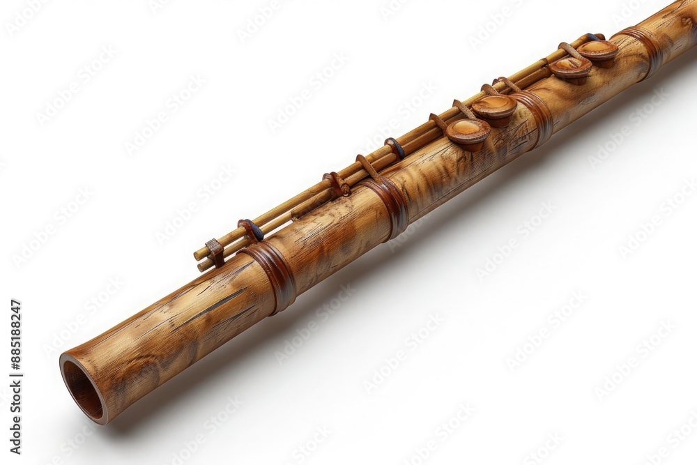 Fototapeta premium flute isolated on white