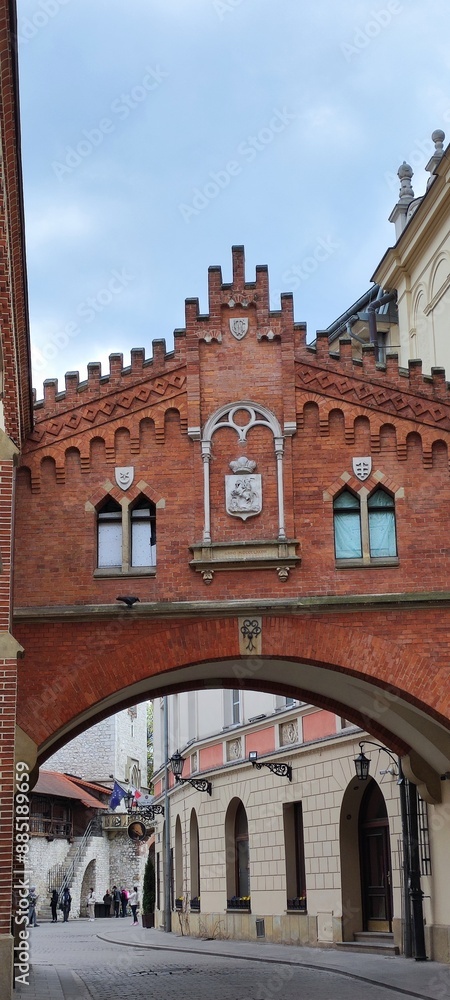 Obraz premium A trip to Poland. City of Krakow