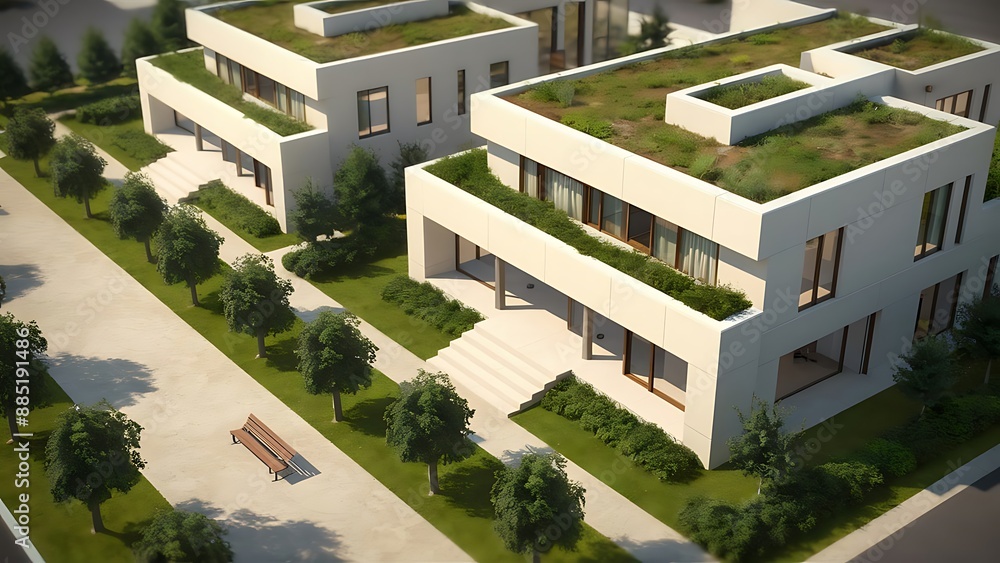 3d home isometric style background 3d home isometric style background