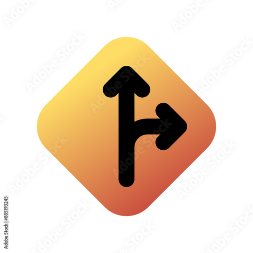 Editable road sign vector icon. Map, location, navigation. Part of a big icon set family. Perfect for web and app interfaces, presentations, infographics, etc