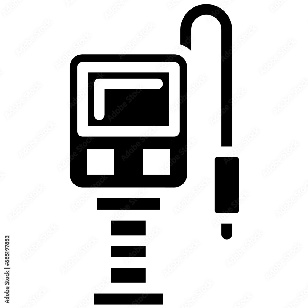 Ph Meter vector icon illustration of Lab iconset. Ph Meter vector icon illustration of Lab iconset.