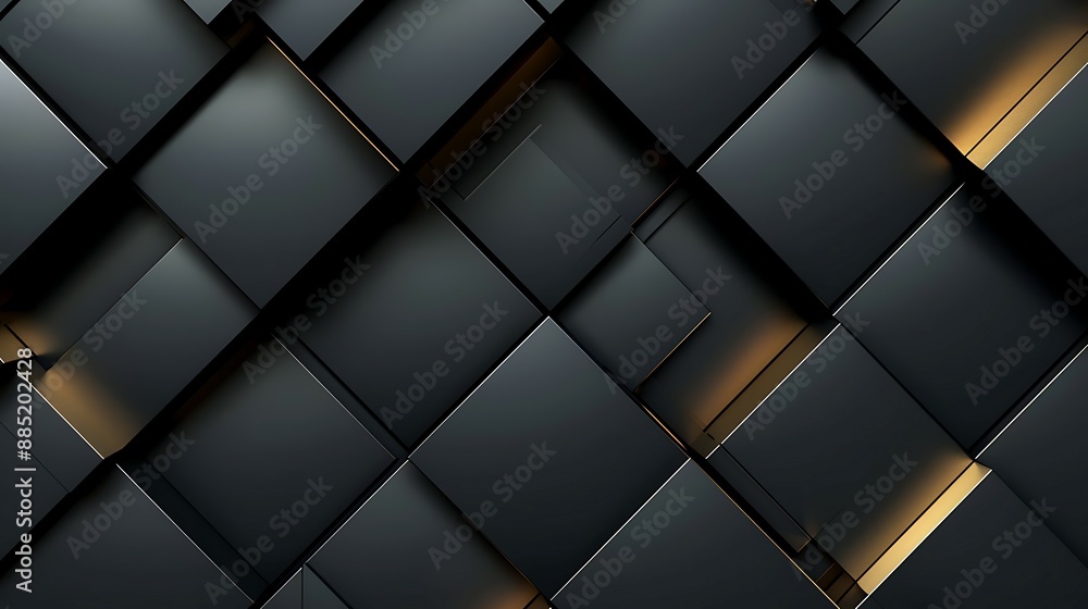 Dark 3d geometric texture illustration. Bright grid pattern Dark 3d geometric texture illustration. Bright grid pattern