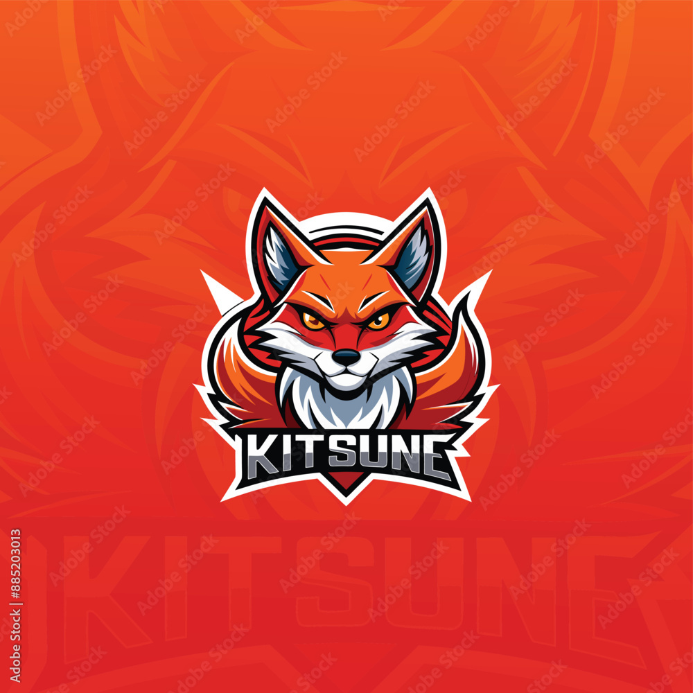 mascot gaming logo for kitsune mascot gaming logo for kitsune