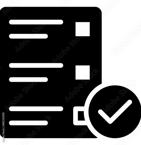 Standardization vector icon illustration of Business Analytics iconset.