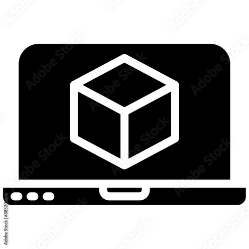 Network Virtualization vector icon illustration of Networking iconset.